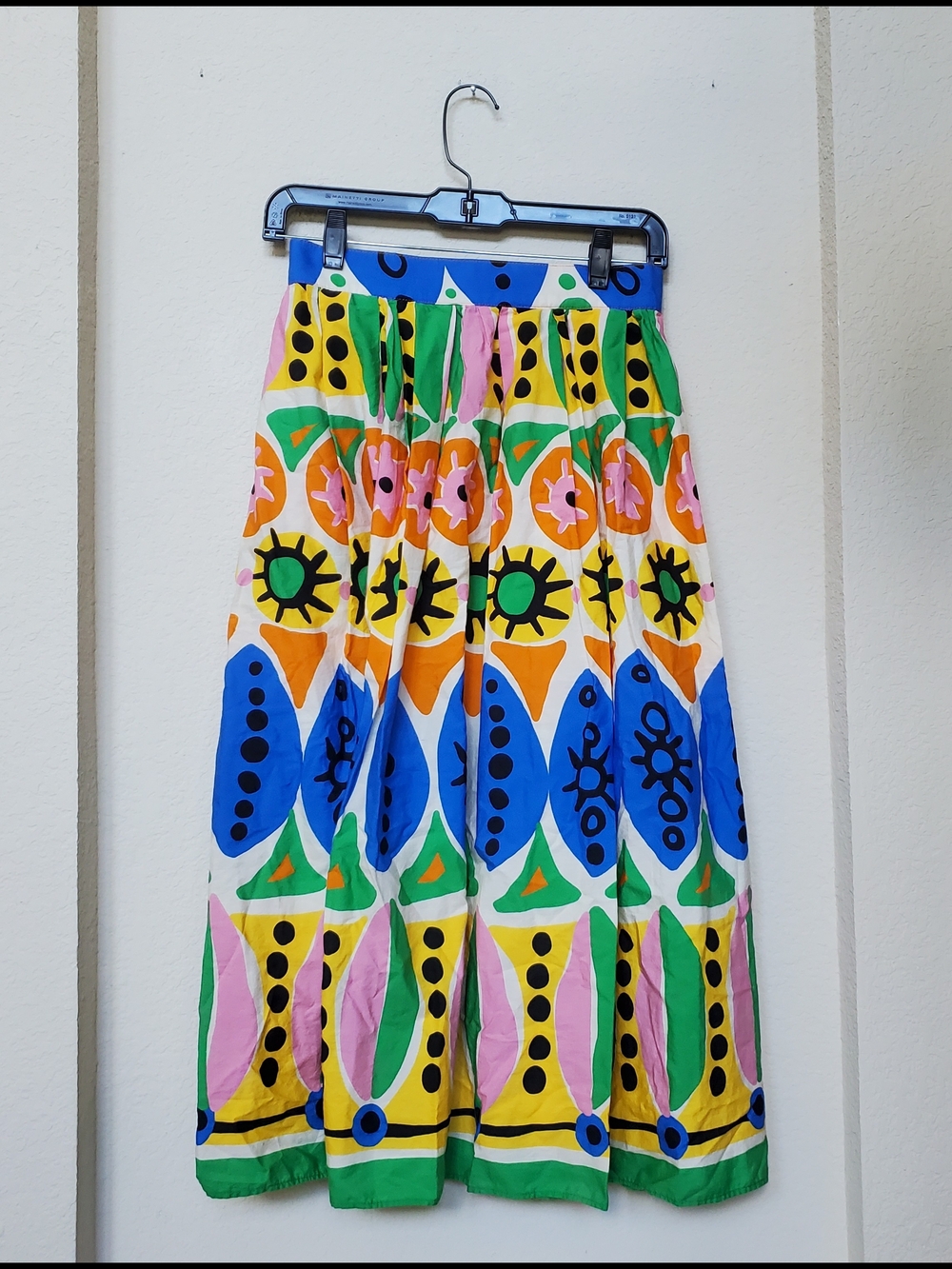 Zara Multicolor Graphic Maxi Skirt.  Size XS